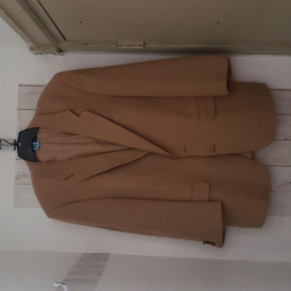 Burberry Camel Blazer.